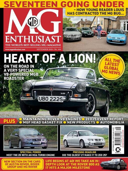 Cover image for MG Enthusiast